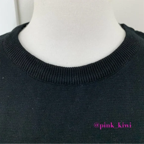 🆑 Area Stars Crewneck Racer Stripe Sweater Dress - Picture 4 of 14